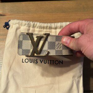 Authentic Men's Louis Vuitton Belt